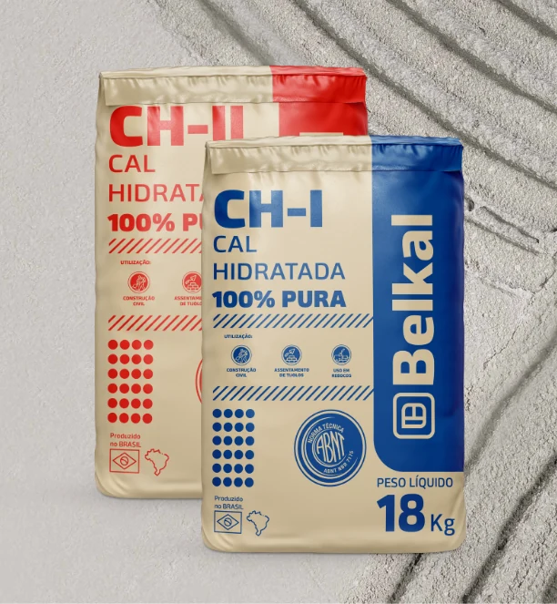 Cal Hidratada Belkal – hidróxido de cálcio para uso industrial
