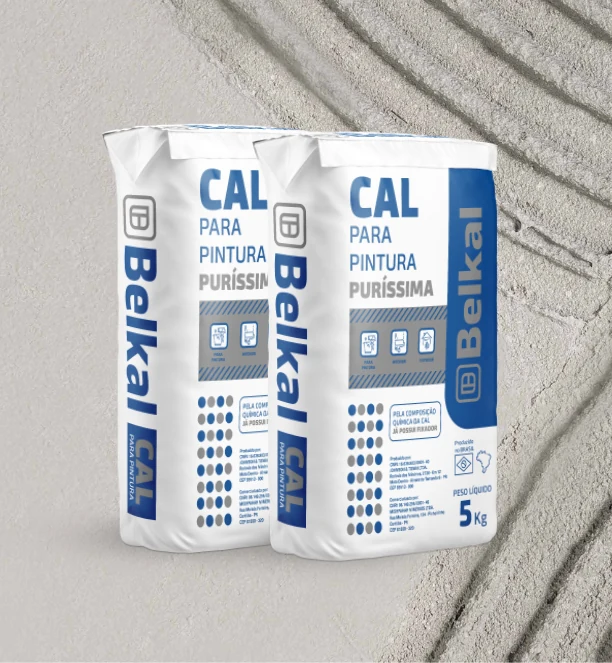 Cal de Pintura Belkal – acabamento e alvenaria