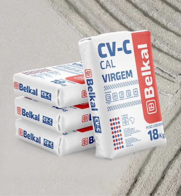 Cal Virgem Belkal – óxido de cálcio de alta pureza